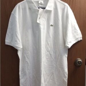 Lacoste Men's Classic White Polo